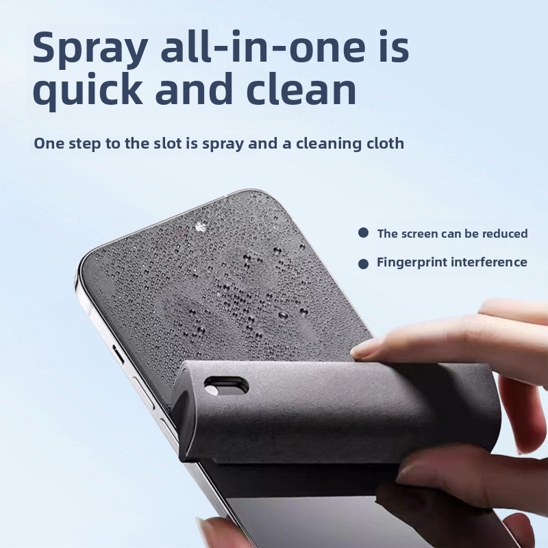 Screen Cleaner Spray - 2 in 1 Spray Cleaner Wipe