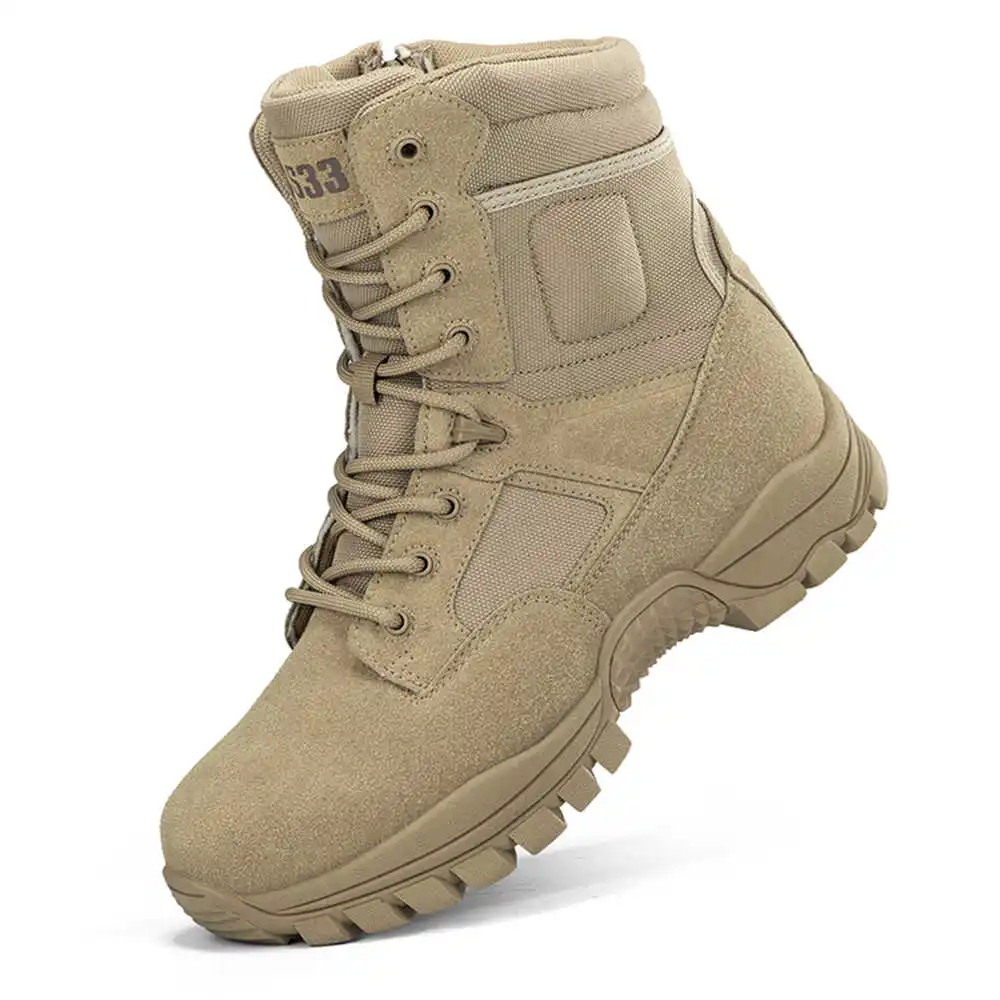 Tech Accessories For Students - Nonslip Genuine Leather Hiking Boots Designer