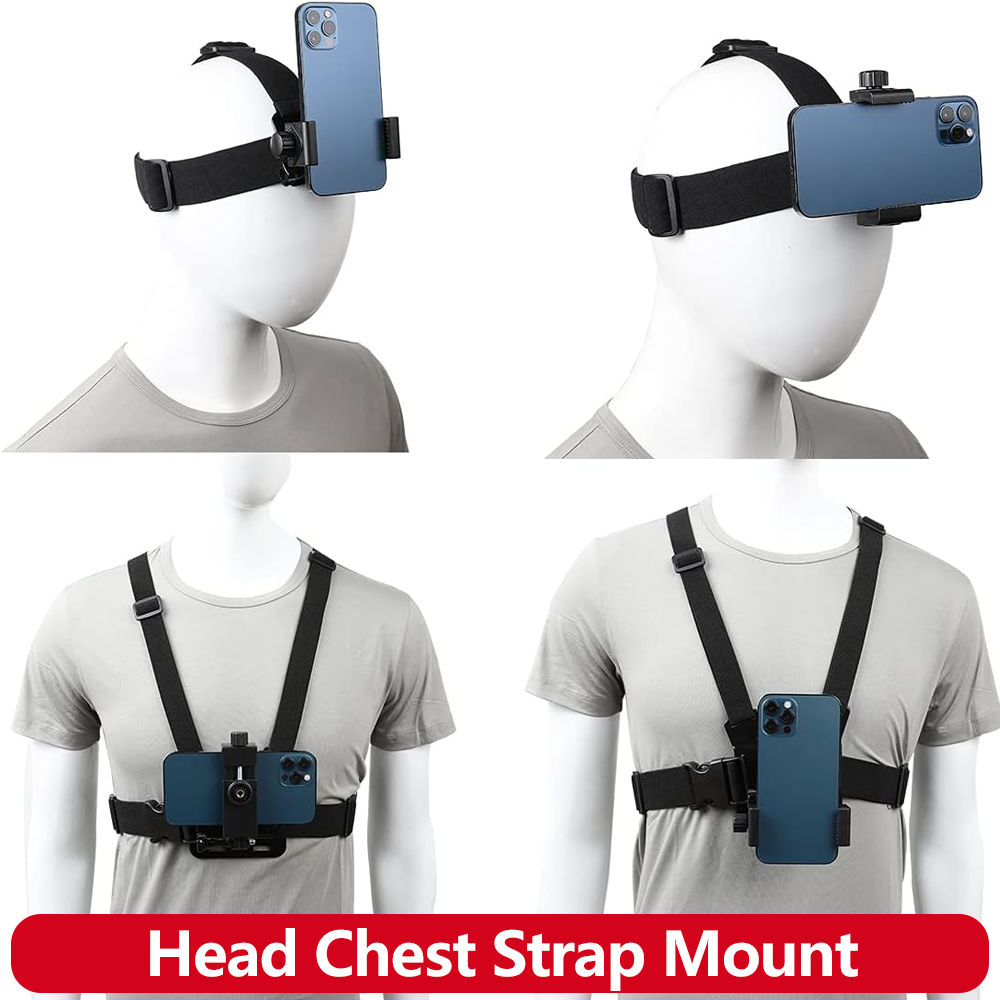 Mobile Tech Accessories - Mobile Phone Head Chest Strap Harness