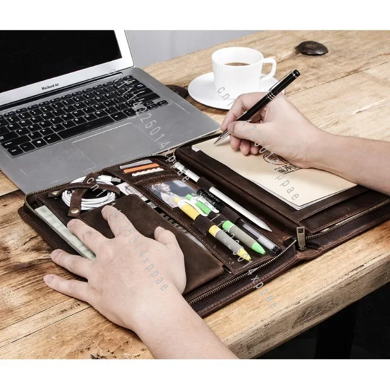 Tech Accessories Tablet - Accessory Leather Tablet Storage Bag for