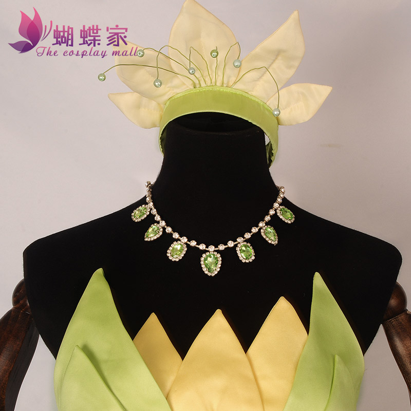 Princess Tiana Dress Cosplay C - Tech Accessories For Women 评论和价格