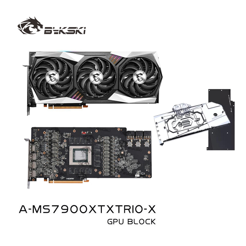 Bykski A-MS7900XTXTRIO-X Water - Amd Vga Rx 7900 Xtx 评论和价格
