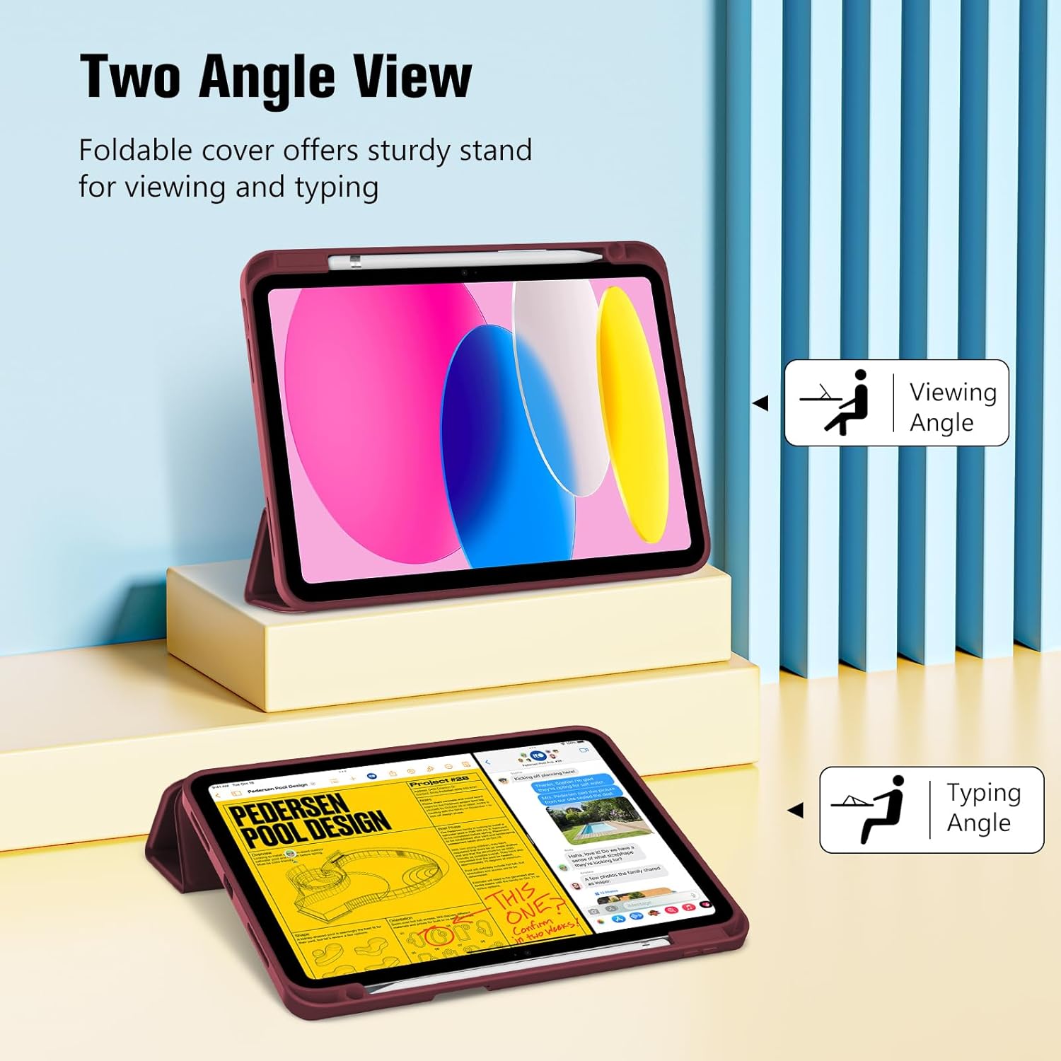 Tablet Case for iPad (A16) 11t - Pen Holder Magnetic 评论和价格
