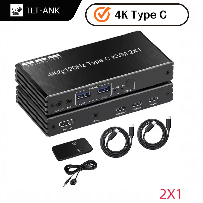 4K@120Hz 8k@60Hz USB C KVM Swi - Usb C To Hdmi 评论和价格