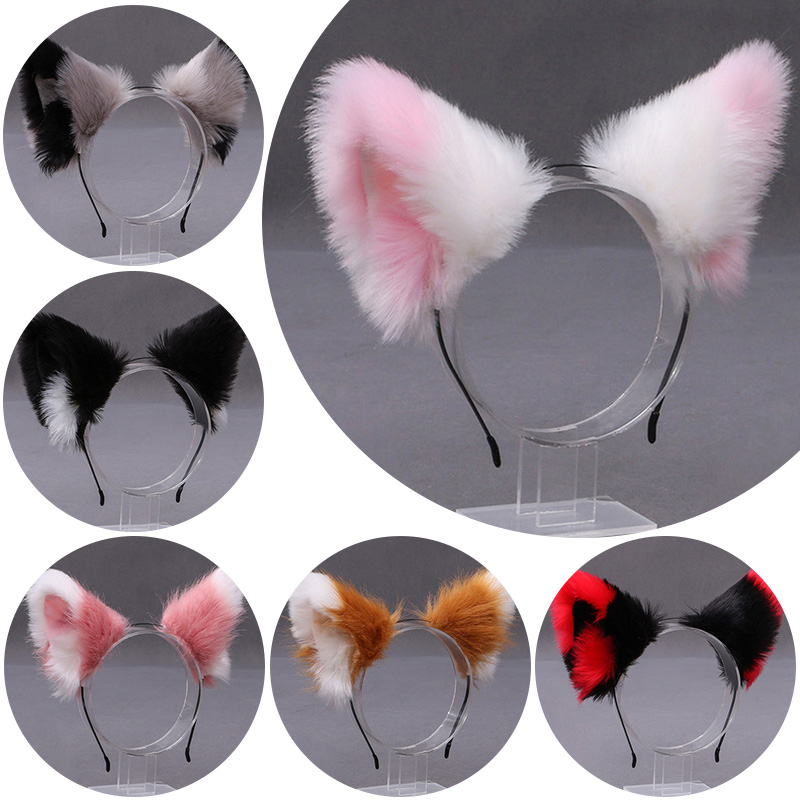 Fluffy Fox Cat Ear Plush Headb - Tech Accessories For Women 评论和价格