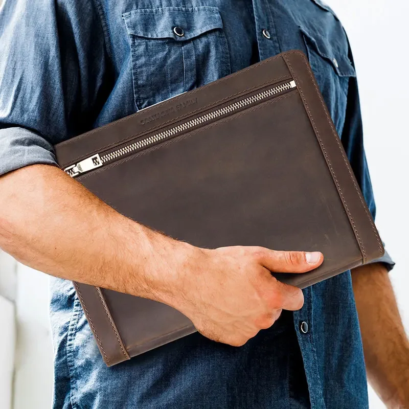 Leather Tablet Storage Bag for - Tech Accessories Tablet 评论和价格