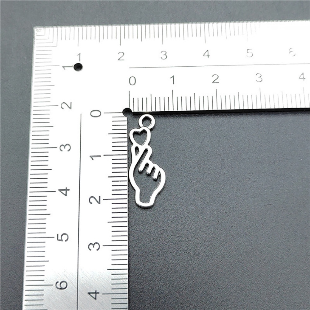 10-100pcs Finger Heart Diy Jew - Y2K Tech Accessories 评论和价格