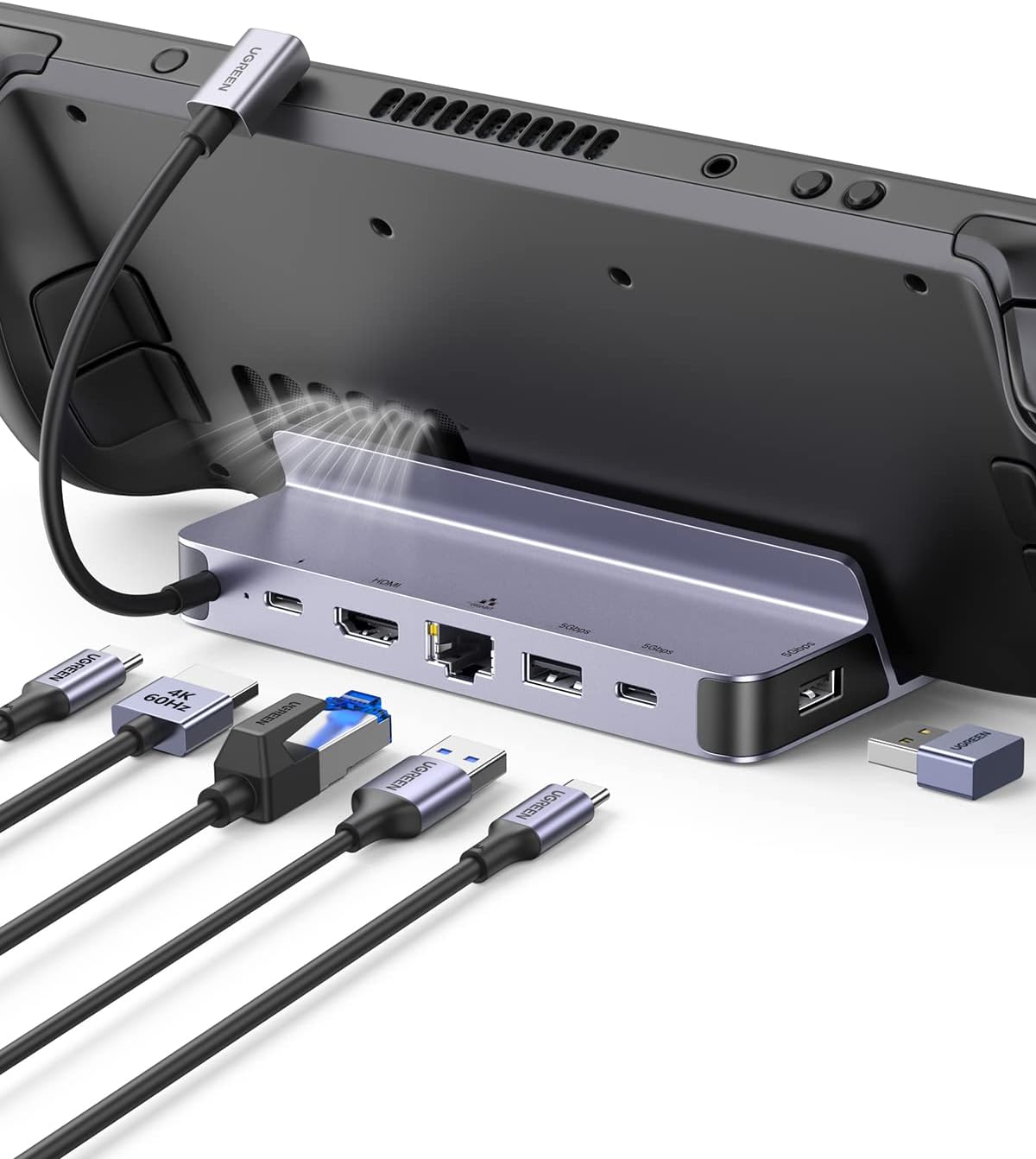 UGREEN Steam Deck Dock 6-in-1  - Usb C To Hdmi 评论和价格