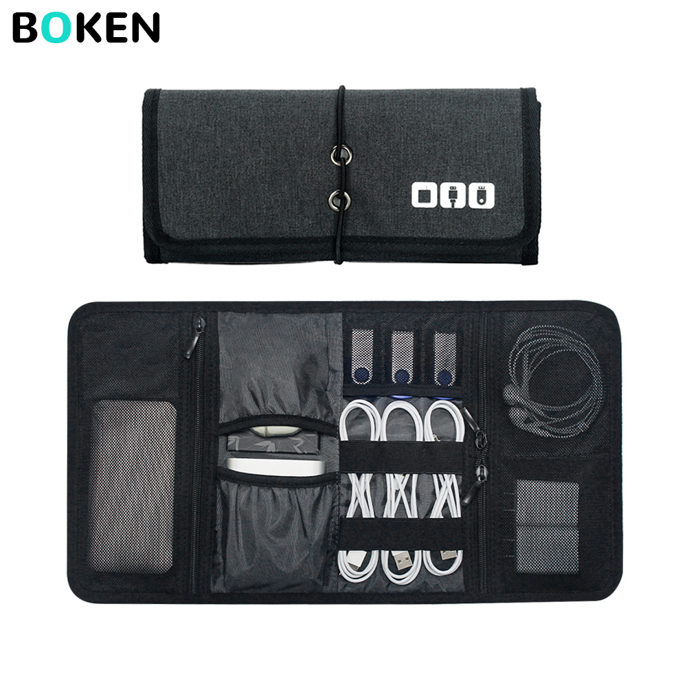 Tech Organizer Bag Cable Stora - Tech Accessories For Home Office 评论和价格