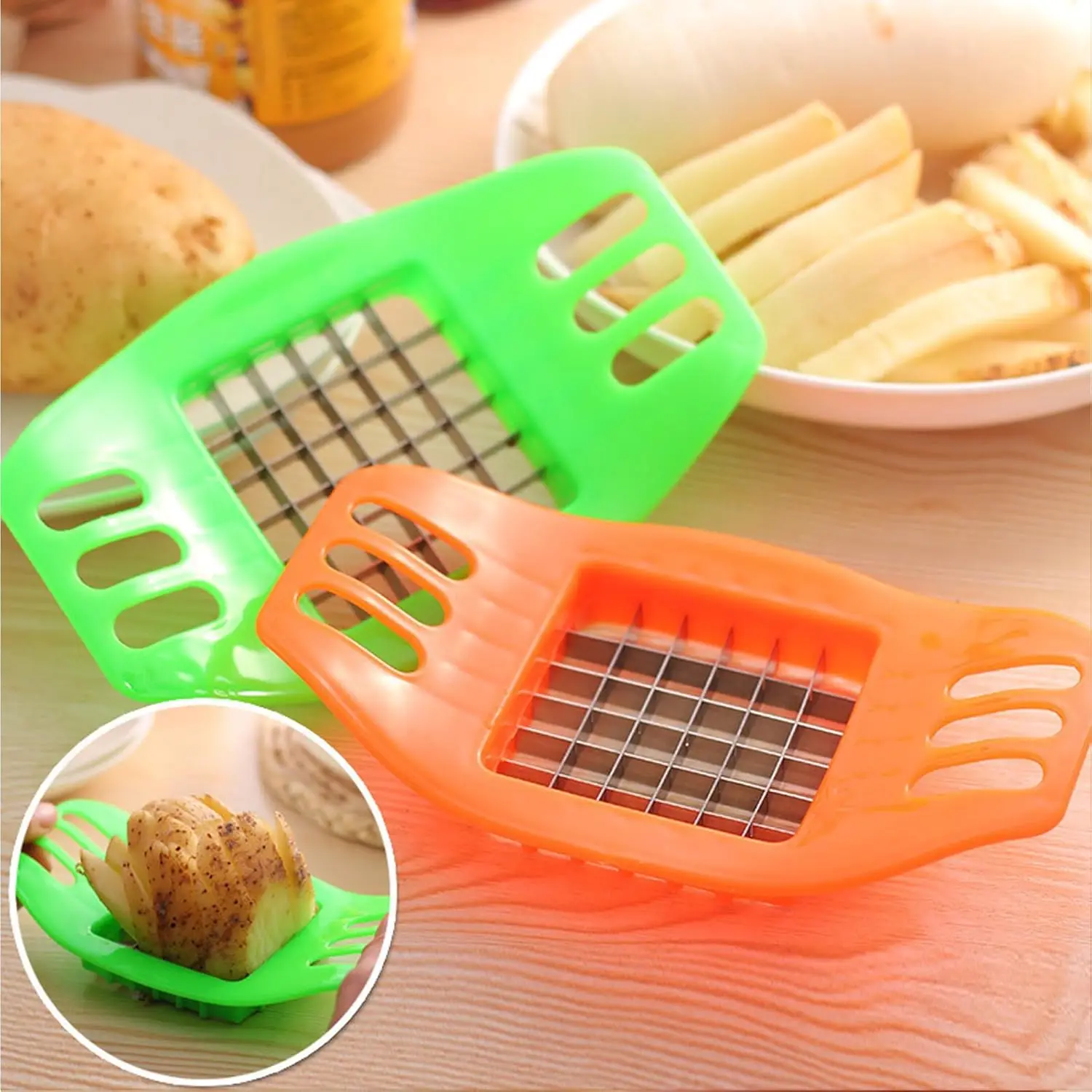 Multifunctional Potato Slicer  - Tech Accessories And Gadgets 评论和价格