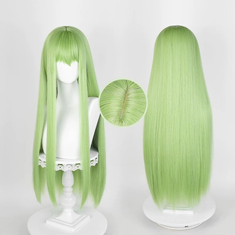 Anime CC Cosplay Green Wig Lon - Tech Accessories For Women 评论和价格