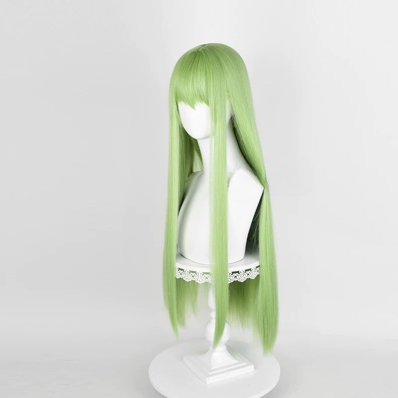 Anime CC Cosplay Green Wig Lon - Tech Accessories For Women 评论和价格