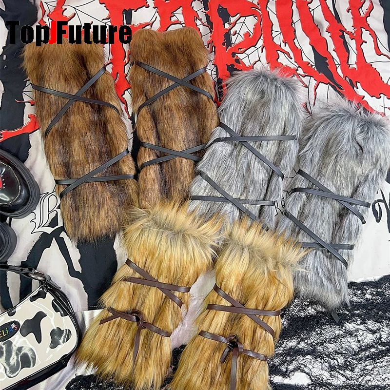 Y2K Hot Girl Subculture Faux F - Y2K Tech Accessories 评论和价格