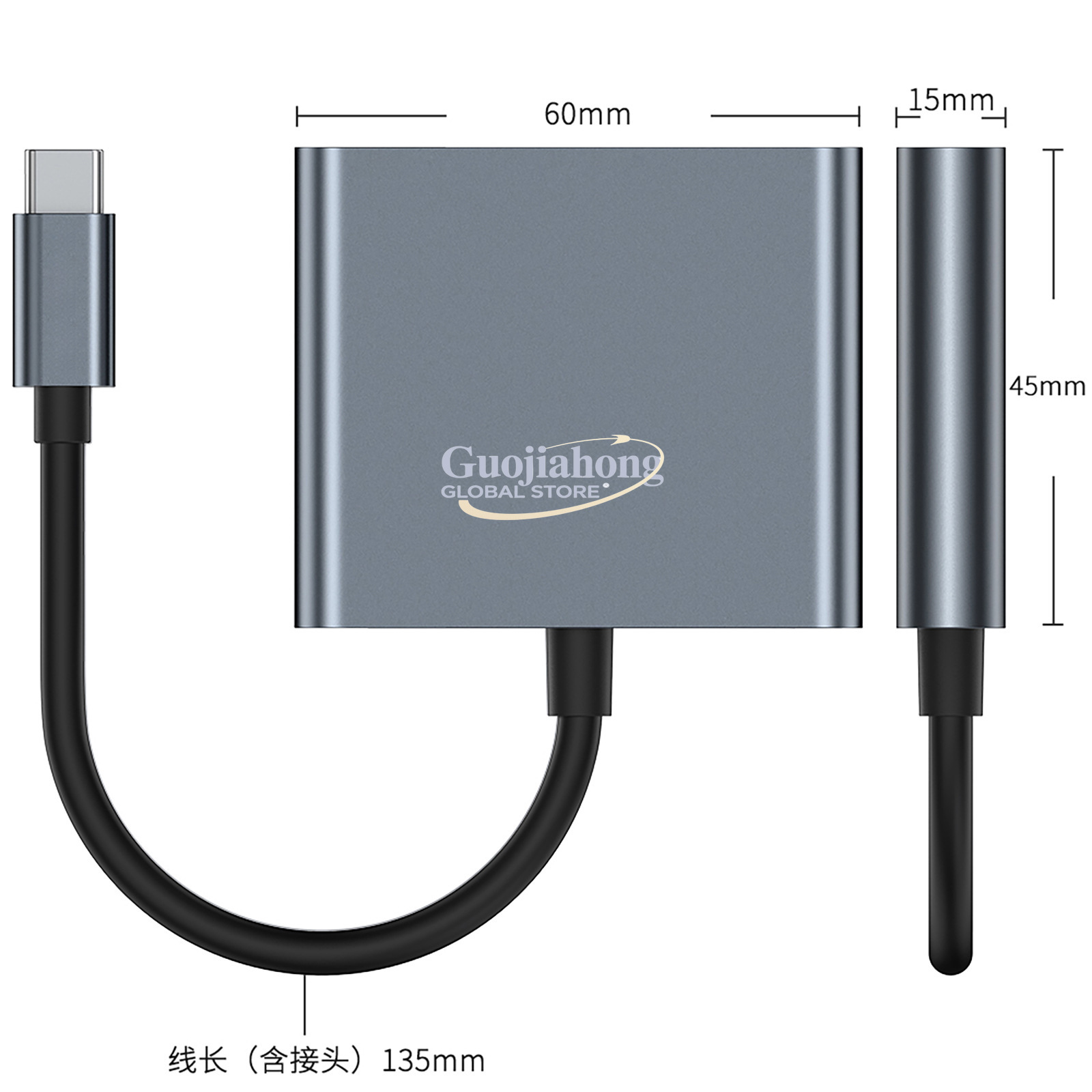 Cross-border usb-c to hd three - Usb C To Hdmi 评论和价格