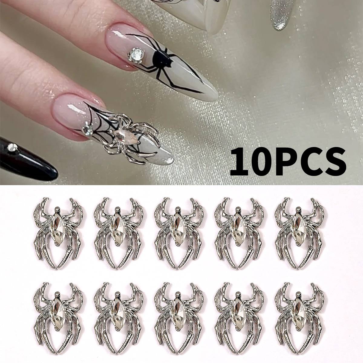 10pcs Bone Skeleton Halloween  - Y2K Tech Accessories 评论和价格