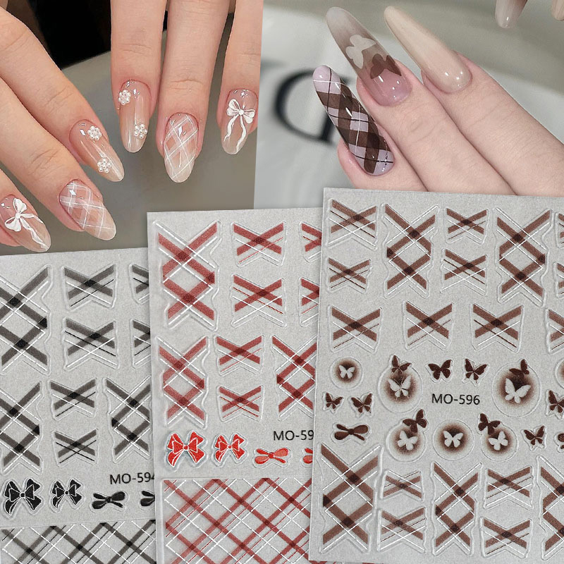 1pc White Bowknot Nail Art Dec - Y2K Tech Accessories 评论和价格