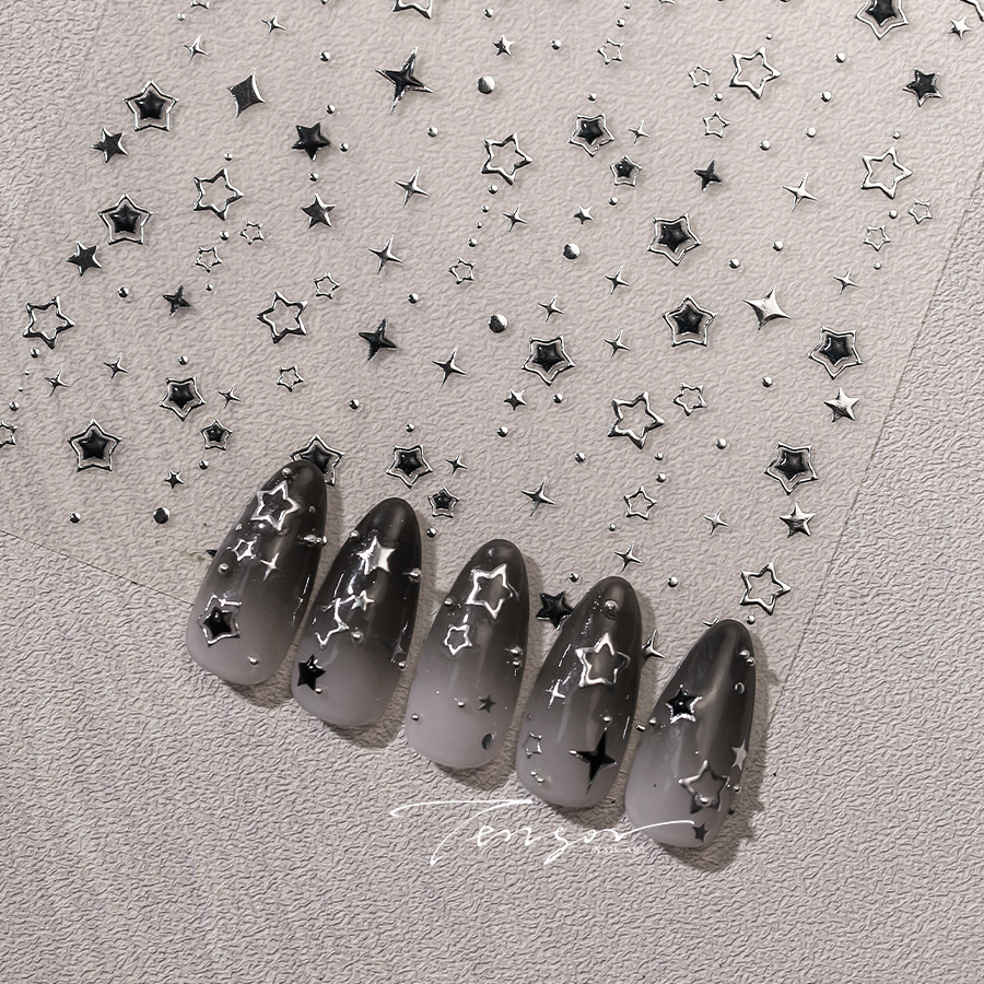 1pc 5D Y2K Gothic Metal Black  - Y2K Tech Accessories 评论和价格